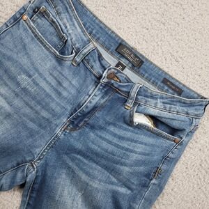 Judy Blue Los Angeles Relaxed Fit Distressed Denim Jeans Size 31
